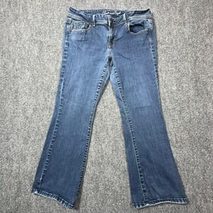American Eagle Outfitters Original Boot Jeans Medium Wash Women's Size 16